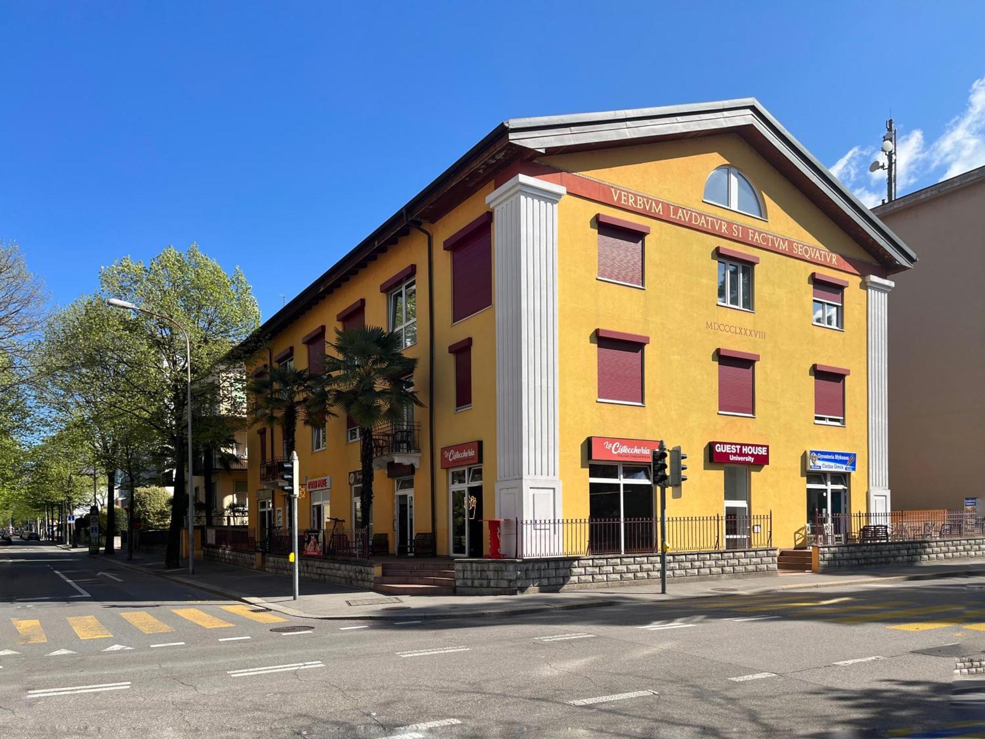 Guesthouse University By Lr - Self Check In Лугано Екстер'єр фото